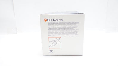 BD 383511 Nexiva Closed IV Cath. System-Single Port 24GA x 0.75in -Box of 20